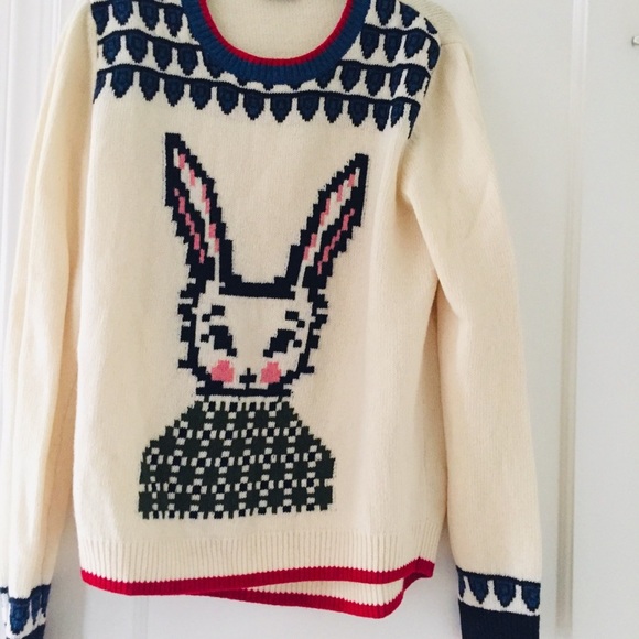 Topshop Wool School Jumper Sweater Easter - Picture 5 of 8